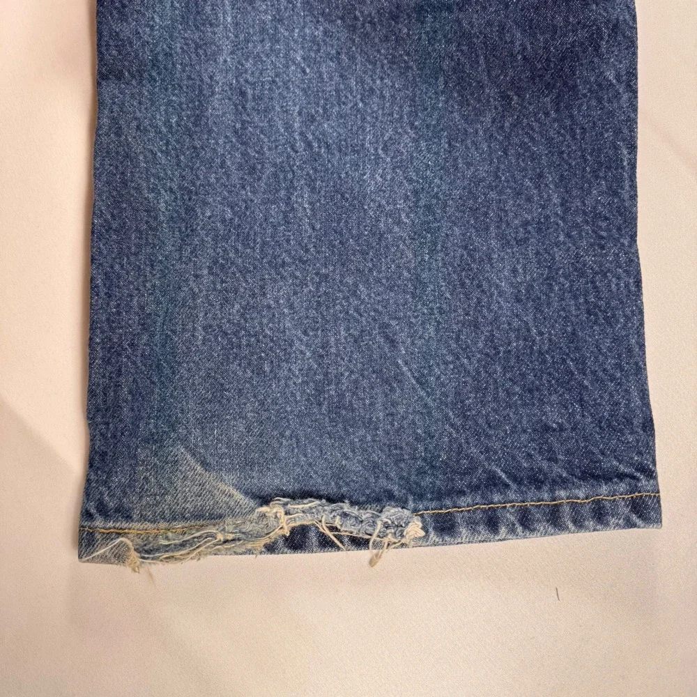Beretta Mens Dark Blue Denim Jeans Size 42x30 Made‎ in USA Straight Leg